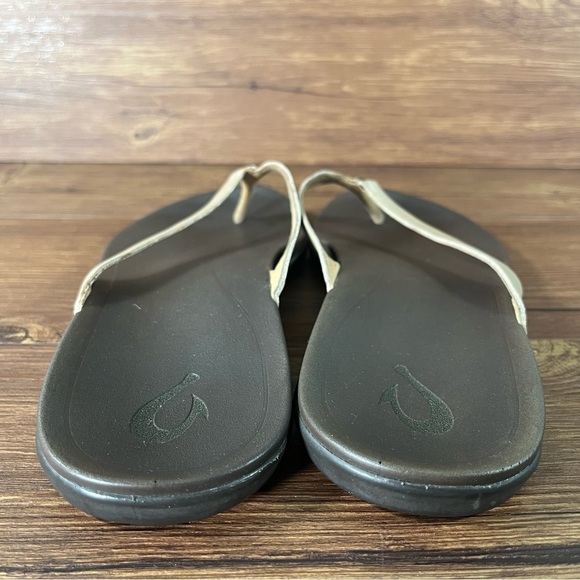Olukai Ho’ Opio Flip Flops Sandals Women’s Size 8 Shoes - Picture 3 of 8